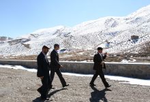 گزارش تصویری بازدید دکتر قره یاضی از پردیس معدن آموزشی دانشگاه